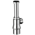 K3 Cp Bottle Trap Pipe With 12" Pipe Xylo - Bottle Trap Xylo | Brass | Chrome