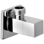 K3 Angle Cock(cube) - Cube | Brass | Chrome