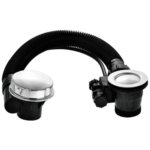 K3 Cp Tub Over Flow Automatic - Automatic | Rubber | Chrome