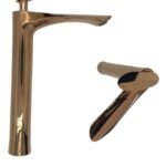 K3 Centre Hole Basin Mixture Long Rosegold(finn) - Finn | Brass | Rosegold