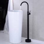 K3 Cp Single Lever Mixture Floor Mounted Black ( Bristo ) - Bristo | Brass | Black