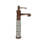 K3 Centre Hole Basin Mixture (glanze) - (glanze) | Brass, Zincalloy | White Rosegold
