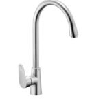 K3 Cp Center Hole Kitchen Mixture (vega) (matt) - Basin Mixture Table Mounted Kitchen Mixture | Brass,zincalloy | Matt