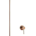 K3 Celling Faucet With Mixture Divertor (rosegold) (annexer) - Annexer | Rosegold | Brass