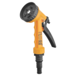 K3 Garden Hand Shower ( Multi Flow) 7 Flow - Flanze & Garden Accessories | Red & Black | Pvc