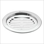 K3 Grating Lock 5" Round Ss Plain(lining) - Lining | Ss 304 | Chrome | Plain | 5"