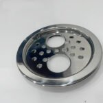K3 Lock Grating Double Hole Round(lilly) - Lilly Round | S/s | Glossy | Hole | 5"