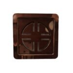 K3 Rosegold 5''5'' Grating Hole - Rosegold | Ss 304 | Glossy | Hole | 5"5"