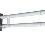 K3 Grab Bar Foldable Ss&abs White (harlex) - Grab Bar | Abs,ss304 | White ,chrome