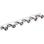 K3 Coat Hook Ss Cp Ozzy 6 Point - Ozzy | Ss 304 | Chrome