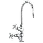 K3 Cp Laboratory Cock Two Way - Laboratory Cock | Brass | Chrome