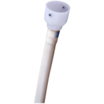 K3 Pvc Thread Pvc Tail Waste Pipe Extra Heavy ( 30'' ) - Waste Pipe | Ivory , White | Pvc,rubber | 30"