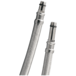 K3 Ss304 & Brass Connection Legs (24" Ove) - Connection Pipe | Matt & Chrome | Ss304 & Brass | 24"