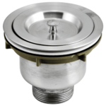 K3 Kitchen Sink Jali S.s 304 5" (bucket Type) - Bucket Type | Ss 304 | Chrome