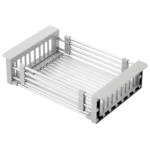 K3 Kitchen Sink Basket Pvc & Ss (broke) - Broke | Pvc | White