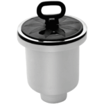 K3 Kitchen Sink Jali Pvc 5" (bucket) - Bucket | Ss 304 | Chrome