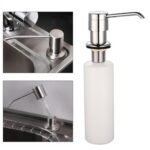 K3 Liquid Soap Dispenser Pvc Centre Hole Sink (kamron) - Kitchen Sink Accesserios | Pvc | White