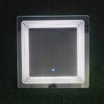 K3 Led Mirror Square 24x24 - Four Line | Mirror, Led, Pvc | Mirror | 24"x 24"