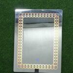 K3 Led Mirror Gold 24x30 - Audi | Mirror, Led, Pvc | Mirror | 24"x 30"