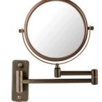 K3 Brass Magnifying Mirror Rosegold (ragilo) - Rgalio | Brass | Rosegold | 8"*8"