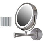 K3 Magnifying Mirror 8" Round (filo) Led - Mirror | Brass | Chrome | 8" Round