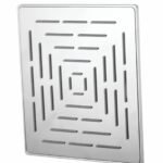 K3 Fox 4''4'' O/ H Shower - Fox | Square | Fox | 4"4" | Ss304 | Chrome | Single Flow