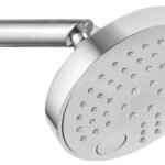 K3 Odeon 5'' ( R ) O/ H With Arm - Over Head Shower | Round | Odeon | 5" | Abs | Chrome | Multi Flow