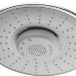 K3 Bluetooth Connectivity 8'' ( R ) O/ H Shower - Bluetooth Connectivity | Round | Bluetooth Connectivity | 8" | Abs | White | Single Flow