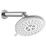 K3 Treo White - Over Head Shower | Round | Treo White | 5" | Abs | White | Multi Flow