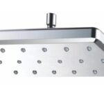 K3 Heck 10''14'' O/ H Shower - Over Head Shower | Rectangle | Heck | 10"14" | Abs & Brass | Chrome | Single Flow