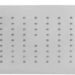 K3 Celling Shower Cp Ss304 Multiflow 2 Functions 10"x13"(spono) - Spono | Rectangle | Spono | 10"13" | Ss304 | Chrome | Multi Flow Mist & Rainfall