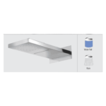 K3 Thunder 9'' 20'' Rain Shower - Over Head Shower | Rectangle | Thunder | 9"20" | Ss304 | Chrome | Two Flow