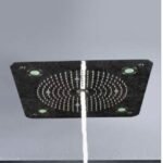 K3 Ackley 20''20'' 3 Flow - Over Head Shower | Square | Ackley | 20"20" | Abs & Brass | Glossy | 3 Flow