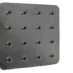 K3 Cube 5'' O/ H With Arm - Cube | Square | Cube | 5" | Abs | Chrome | Single Flow