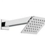 K3 Sleek 4''4'' O/ H Shower With Arm - Over Head Shower | Square | Sleek | 4"4" | Ss304 | Chrome | Single Flow