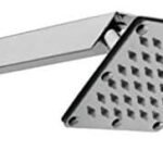 K3 Sirocco 4" X4" O/ H With Arm - Over Head Shower | Square | Sirocco | 4"4" | Ss304 | Chrome | Single Flow