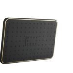 K3 Atwood 8''10'' O/ H Shower - Atwood | Rectangle | Atwood | 8"10" | Abs | Black | Single Flow
