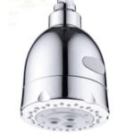 K3 Benton 5'' ( R ) O/ H Shower - Benton | Round | Benton | 5" | Abs & Brass | Chrome | Multi Flow