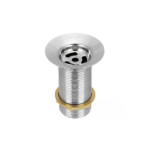 K3 Cp Waste Coupling Ss 1-1/4"x6" - Waste Coupling | Brass, S.s | Glossy | (1-1/4)"x6"