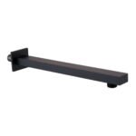 K3 Shower Arm Rectangle 18'' (black Matt) - Black Matt | Ss | Black Matt | Rectangle | 18"