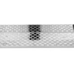 K3 Stainless Steel Shelf 18" (capsule) - Capsule | Ss304 | Chrome | 18" | Capsule