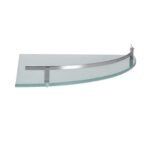 K3 Glass Corner 12 " X 12 " Soar - Glass Corner Soar | Ss204 | Chrome | 12"12" | Soar