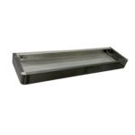 K3 Ss Glass Shelf 5x18 Black - Wesda | Ss204 | Black | 5x18 | Wesda