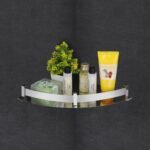 K3 Stainless Steel Corner 12"x 12" - Corner Shelf | Ss204 | Glossy | 12"12" | Steel Shelf 12"x 12"