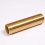 K3 Cp Brass Thread Nipple 6" For Imported Mixture - Mixture Thread Long | Yellow | Brass | 1"x6"