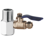 K3 Cp R/o Extension With Pvc Ball Valve - Spare Parts Accessories | Chrome | Brass | N/a