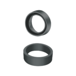 K3 Wall Hung Washer (4") - Toilet Seat Accessories | Black | Rubber | 4"