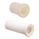 K3 Seat Point Changer (straight 4"x6") - Toilet Seat Accessories | White,white | Pvc,rubber | 4 " X 6 "