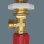 K3 Brass Conseald Tank Anglecock(grohey) - Toilet Seat Accessories | Yellow | Brass | N/a