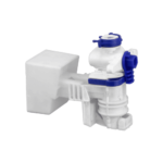 K3 Pvc Concealed Tank Ball Cock 1/2" (ge) - Toilet Seat Accessories | White,blue | Abs | (1/2")